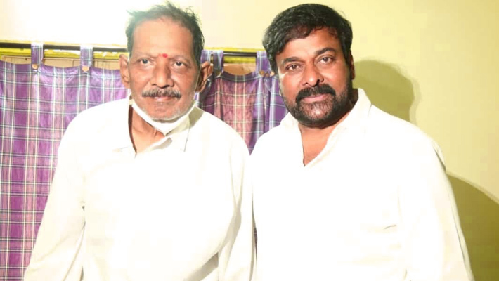 సీనియర్ జర్నలిస్ట్ రామ్మోహన్ నాయుడిని పరామర్శించిన మెగాస్టార్ చిరంజీవి