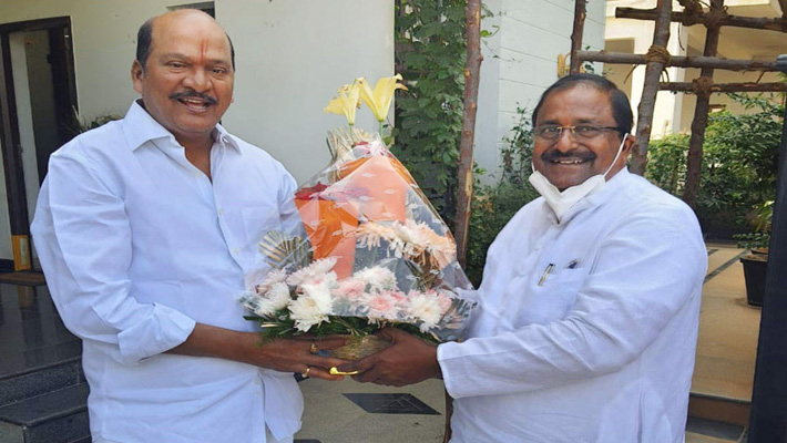 రాజేందప్రసాద్ తో సోము వీర్రాజు భేటీ