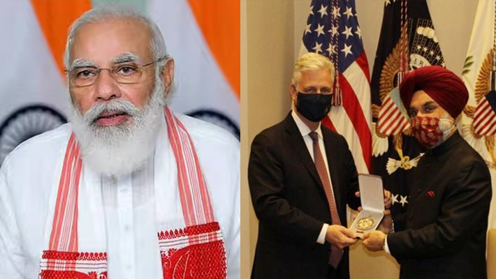 ప్రధాని మోదీకి అమెరికా అత్యున్నత పురస్కారం