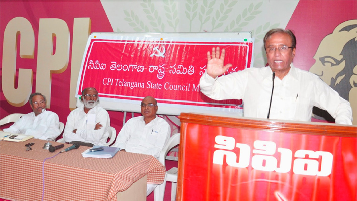 కాంగ్రెస్ పార్టీ తర్వాత సీపీఐకే  సుదీర్ఘ రాజకీయ చరిత్ర : సురవరం