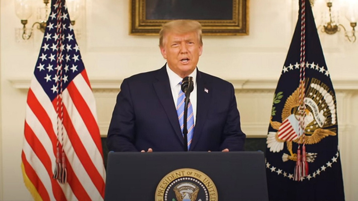 సజావుగా అధికారం మార్పు, ట్రంప్ హామీ