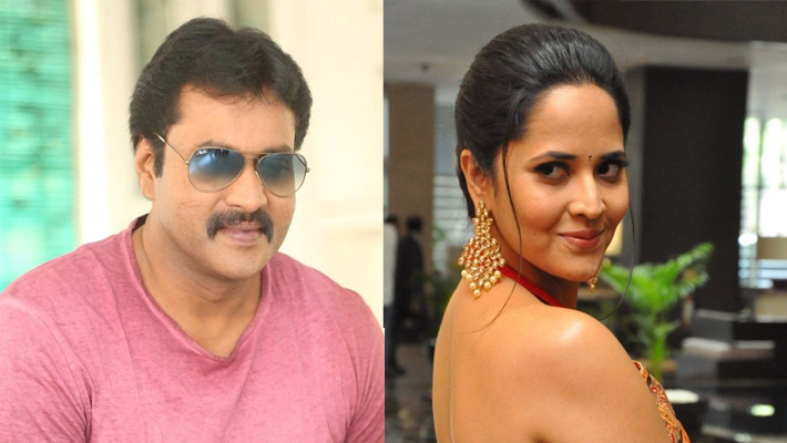 సునీల్ కు  జోడీగా అనసూయ?