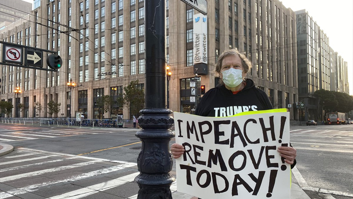 డొనాల్డ్ ట్రంప్ మద్దతుదారుల నిరసన అట్టర్ ఫ్లాప్