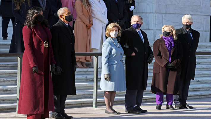 జో బైడెన్ ప్రమాణ స్వీకారానికి మాజీ అధ్యక్షులు