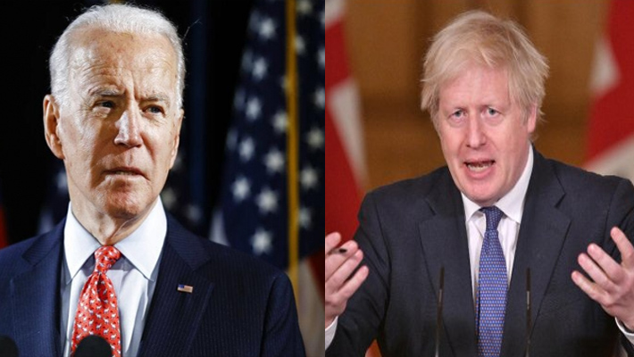 బ్రిటన్ ప్రధానికి జో బైడెన్ ఫోన్