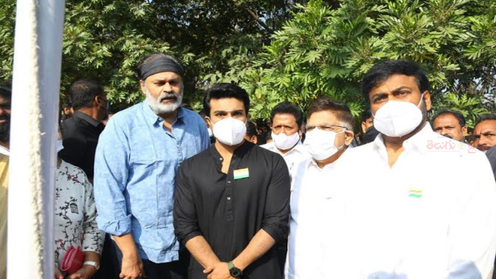 గణతంత్ర దినోత్సవ వేడుకల్లో మెగాస్టార్