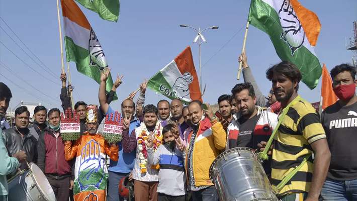 రాజస్థాన్ స్థానిక సంస్థల ఎన్నికల్లో కాంగ్రెస్ హవా