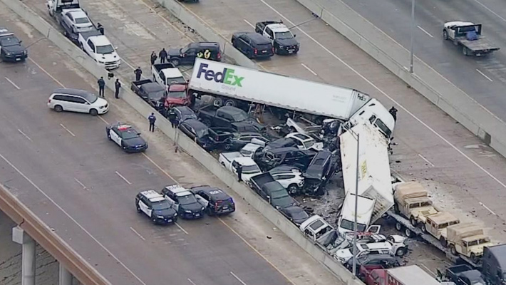 టెక్సాస్‌లో ఘోర రోడ్డు ప్రమాదం