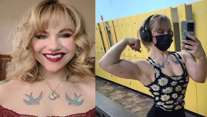 రక్త పిశాచిలా బాడీ బిల్డర్ సారా రక్త పిశాచిలా బాడీ బిల్డర్ సారా