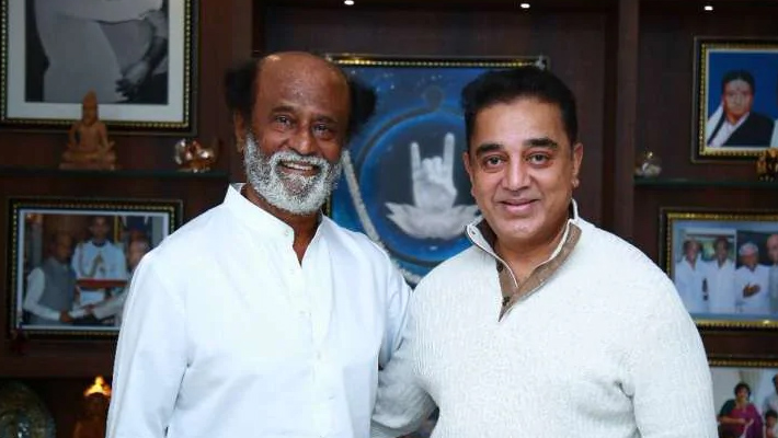 రజనీకాంత్ కీలకంగా మారనున్నారా? మద్దతు కోసం కలిసిన కమల్?