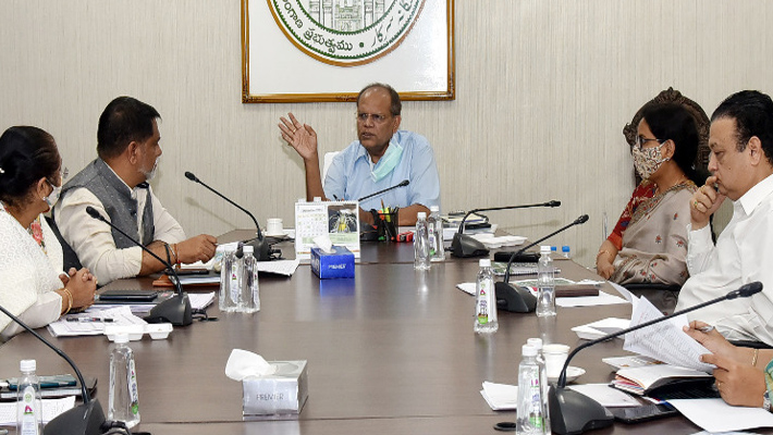 జాతీయ రహదారుల వెంబడి రంగు రంగుల పూల మొక్కలు నాటాలి: సీఎస్