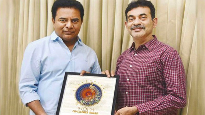 దేశంలోనే ముందంజలో తెలంగాణ…ఐటీ మంత్రిగా కేటీఆర్ రికార్డు దేశంలోనే ముందంజలో తెలంగాణ…ఐటీ మంత్రిగా కేటీఆర్ రికార్డు