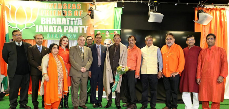 Bjp Victory Celebrations In New Jersey 