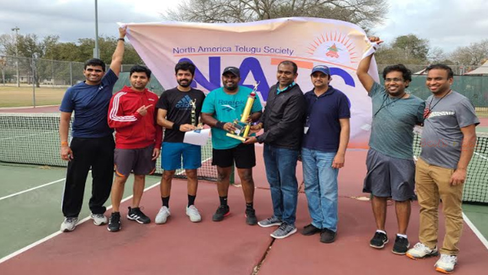 హ్యూస్టన్‌లో నాట్స్ మెన్స్ సింగిల్స్ టోర్నమెంట్‌కు విశేష స్పందన