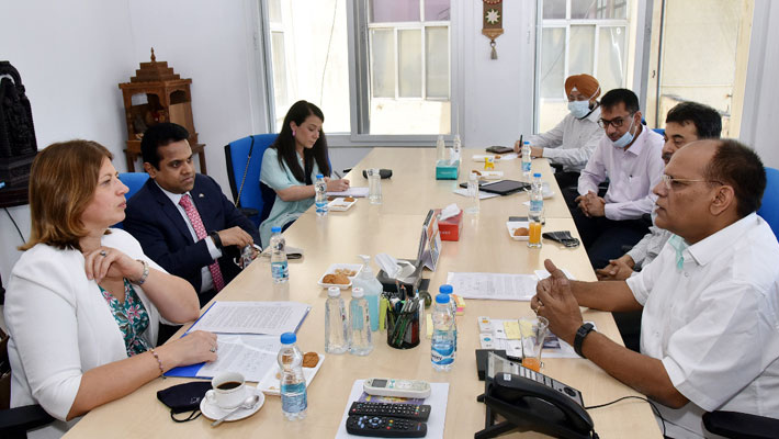 సీఎస్ సోమేశ్ కుమార్ తో ఈస్తోనియా అంబాసిడర్ భేటీ