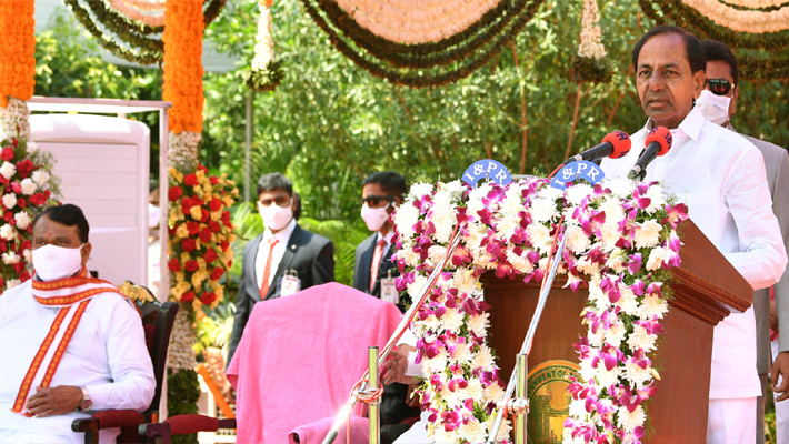 ప్రపంచ పోరాటాల చరిత్రలోనే భారత స్వాతంత్య్ర సంగ్రామం మహోజ్వల ఘట్టం : కేసీఆర్