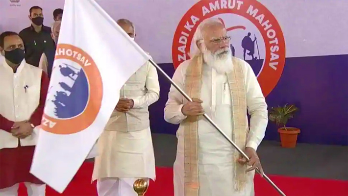 ‘ఆజాదీ కా మహోత్సవ్’ కు ప్రధాని మోదీ శ్రీకారం