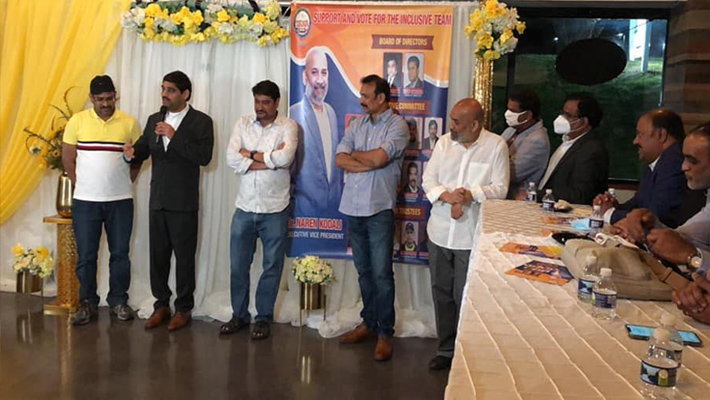 Naren Kodali Team Election Campaign in North Carolina