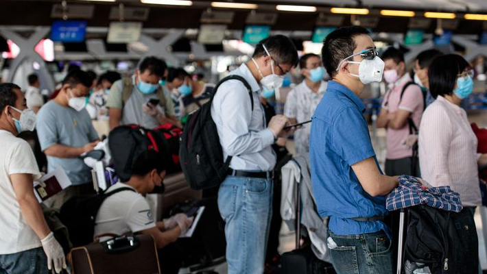 విమానాశ్రయాల్లో మాస్క్ లు లేకుండా కన్పిస్తే…