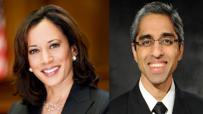 ‘కరోనా కట్టడిలో మీ పాత్ర అమోఘం’ వివేక్ మూర్తికి కమలా హారిస్ అభినందన