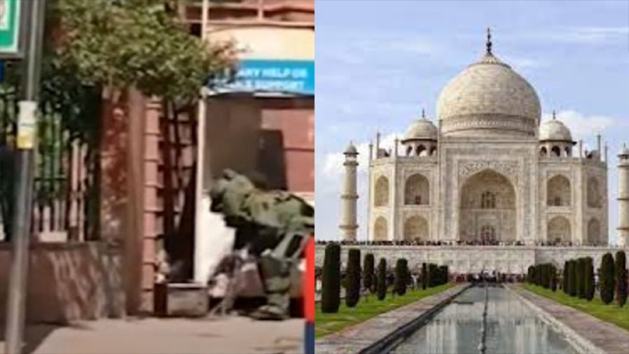 తాజ్‍మహల్‍ వద్ద కలకలం…