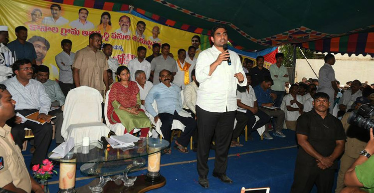 Nara Lokesh visits Nandyala