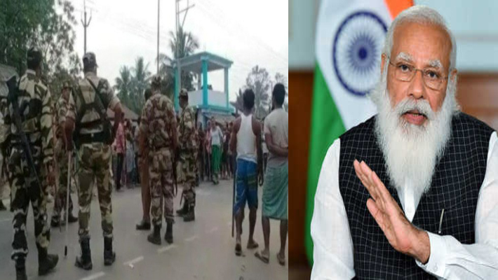 బెంగాల్ పోలింగ్‌లో కాల్పులు… నలుగురు మృతి