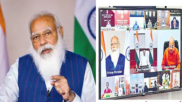 కరోనా కట్టడికి గవర్నర్లకు సూచనలు చేసిన ప్రధాని మోదీ
