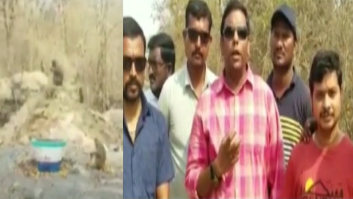 వేసవిలో వన్యప్రాణుల దాహం తీరుస్తున్న తెలుగు ఎన్నారై!