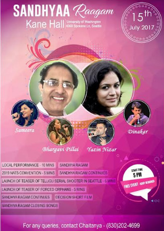 సియాటిల్ లో నాట్స్  “సంధ్యా రాగం”