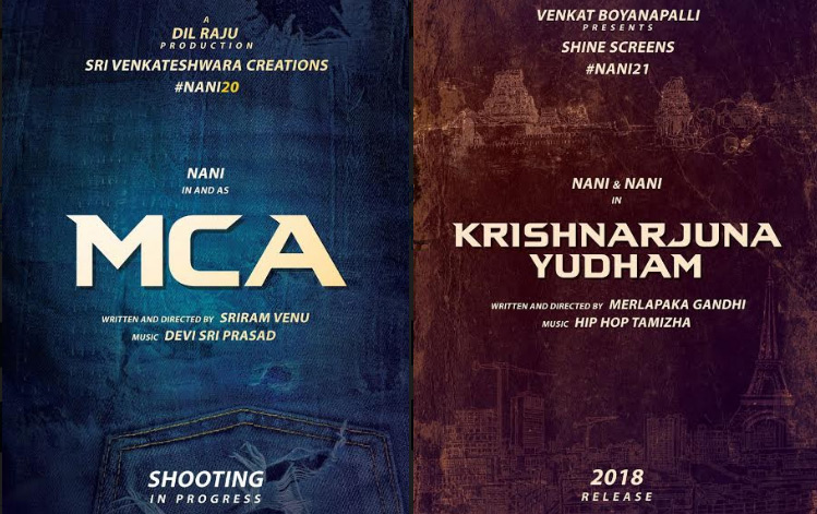 Natural Star Nani’s 20th & 21st films details