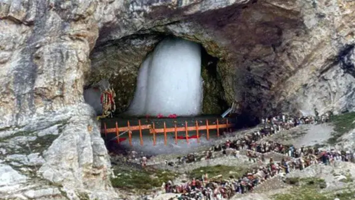 అమర్‍నాథ్‍ యాత్రకు బ్రేక్