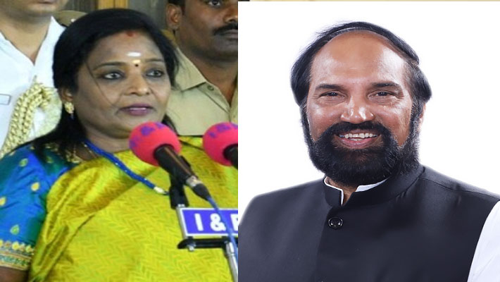 గవర్నర్ తమిళిసైకి లేఖ రాసిన ఉత్తమ్…. రిప్లై ఇచ్చిన గవర్నర్