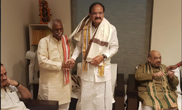 ఉప రాష్ట్రపతిగా వెంకయ్య నాయుడును ఎంపిక చేయడం తెలుగు రాష్ట్రాలకు గర్వకారణం