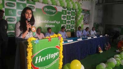 హెరిటేజ్‌కు ప్రపంచ  స్థాయి గుర్తింపు :  బ్రాహ్మణి