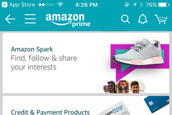 ఇంట‌ర్నెట్ లోగిలికి కొత్త సోష‌ల్ నెట్‌వ‌ర్క్‌… అమెజాన్ స్పార్క్‌