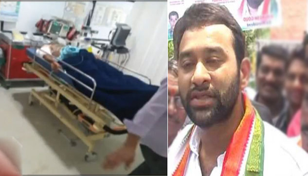 మాజీ మంత్రి ముఖేష్‌గౌడ్‌ కుమారుడిపై కాల్పులు