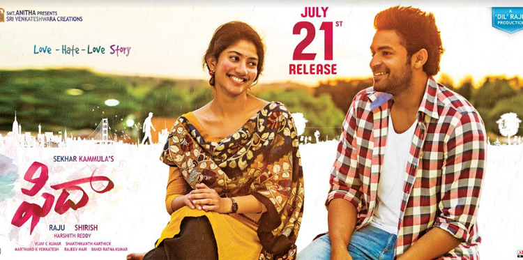 Fidaa USA Theaters List (Second Week)