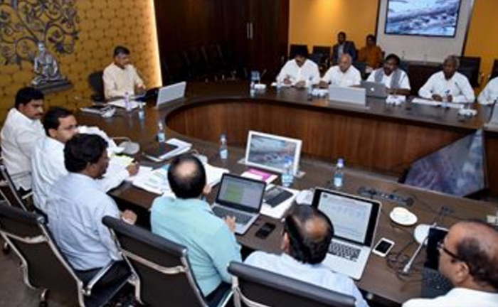 CM review meeting on Polavaram CM review meeting on Polavaram