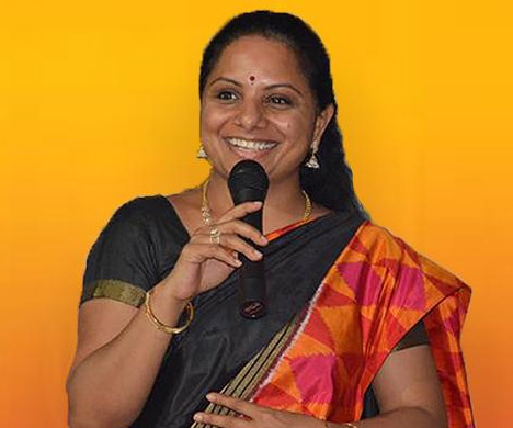 కవిత రాఖీ ప్రచారానికి జ్యోతిరాదిత్యా  సింధియా మద్దతు