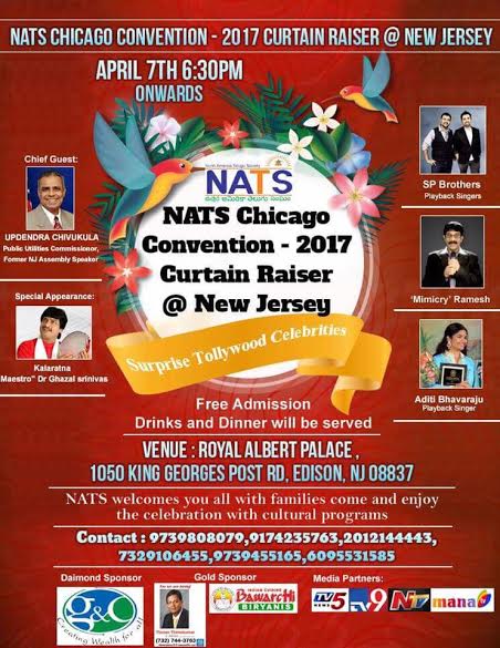 Nats Convention 2017 Curtain Raiser Celebrations In Nj 