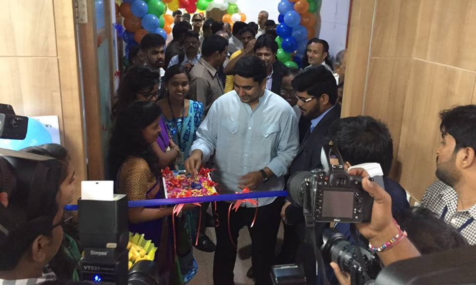 Nara Lokesh Inaugurated Tech Hub in Vizag