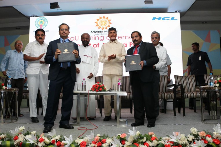Hcl To Set Up It And Training Centres In Vijayawada And Amaravati 