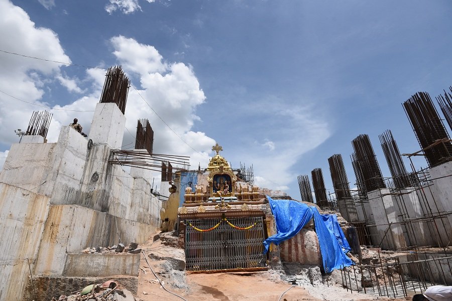 మార్చిలో యాదాద్రి ప్రధాన ఆలయం పనులు పూర్తి