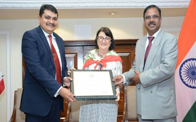 రాచకొండ కమిషనర్‌కు టిప్‌ హీరో అవార్డు