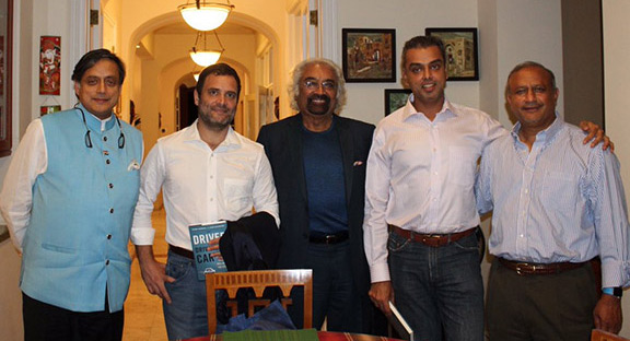 అమెరికాలో రాహుల్‌కు ఘన స్వాగతం