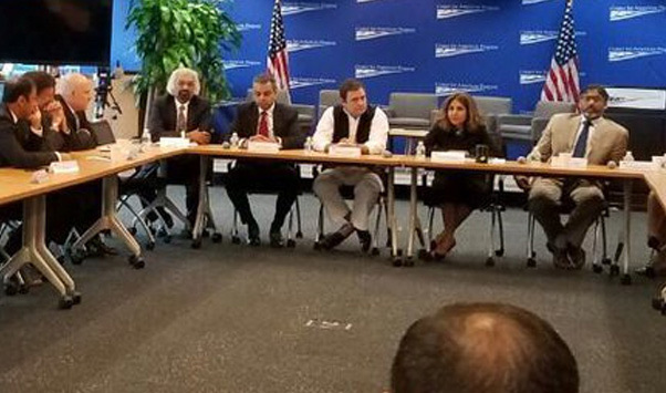 అమెరికా పర్యటనలో రాహుల్‌