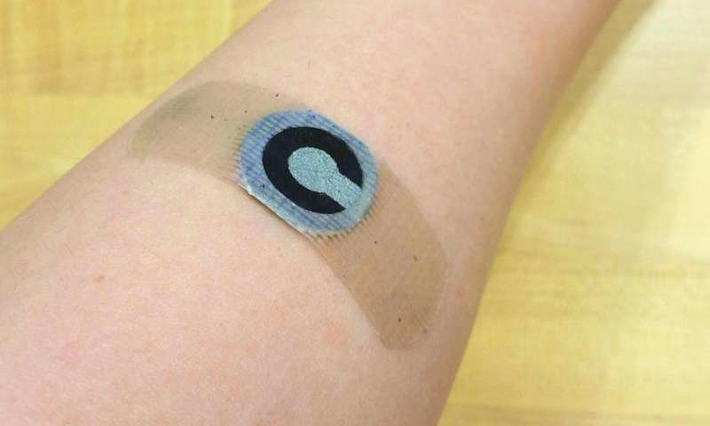 చెమటతో చక్కెర స్థాయిని తెలిపే సెన్సర్‌