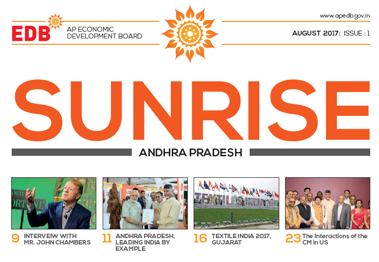 Andhra Pradesh Economic Development Board- SUNRISE Newsletter Andhra Pradesh Economic Development Board- SUNRISE Newsletter