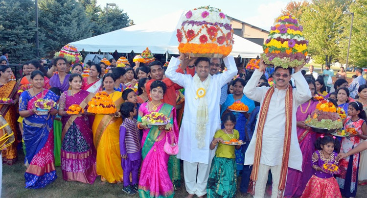 చికాగోలో టిఎజిసి బతుకమ్మ వేడుకలు